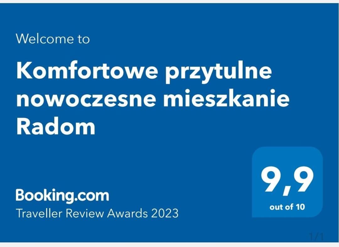 Komfortowe Przytulne Nowoczesne Mieszkanie Radom Eksteriør bilde